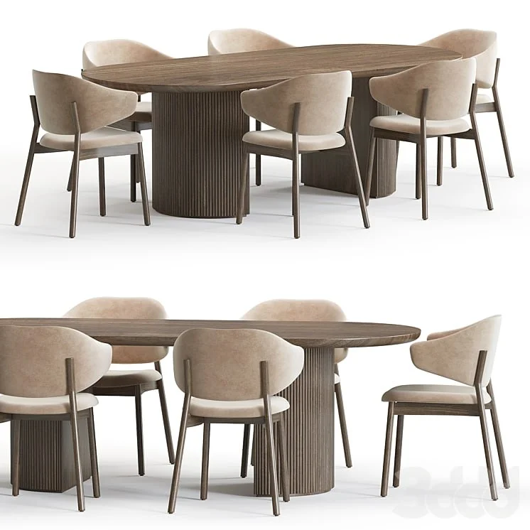 Holly Home Chair Calligaris and Moon Table